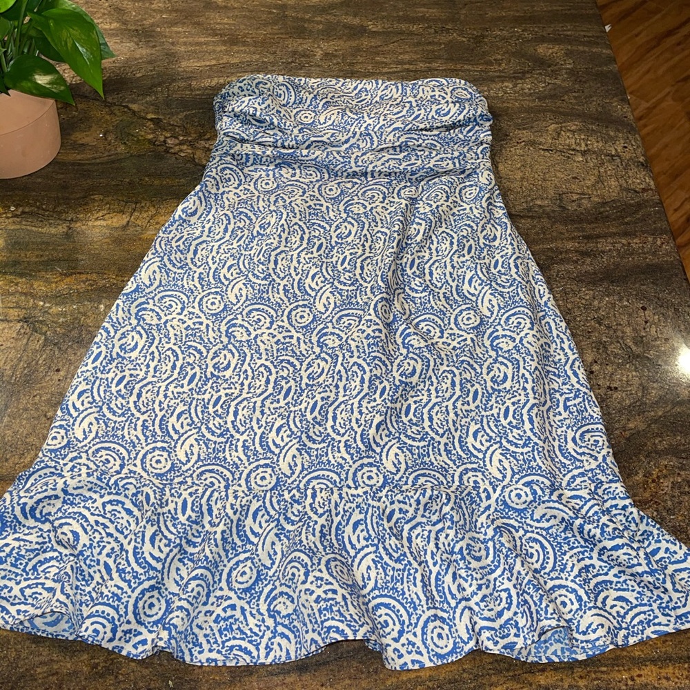 Perfect strapless summer dress from The Limited